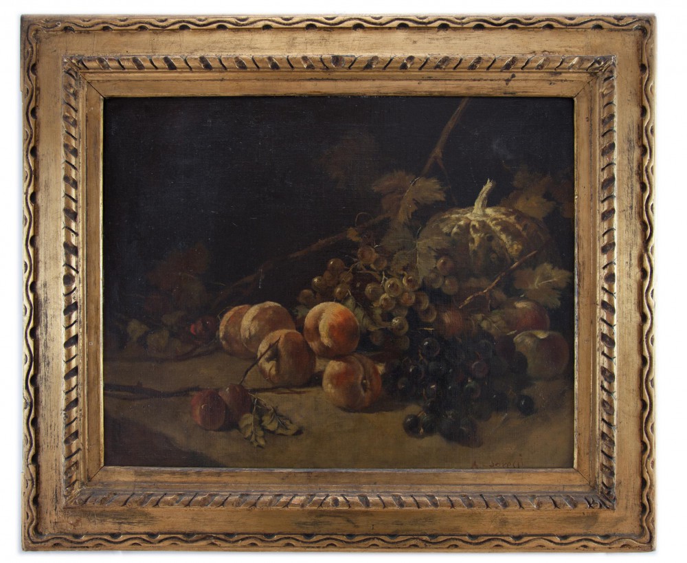 alfredo soressi: Natura morta di frutta